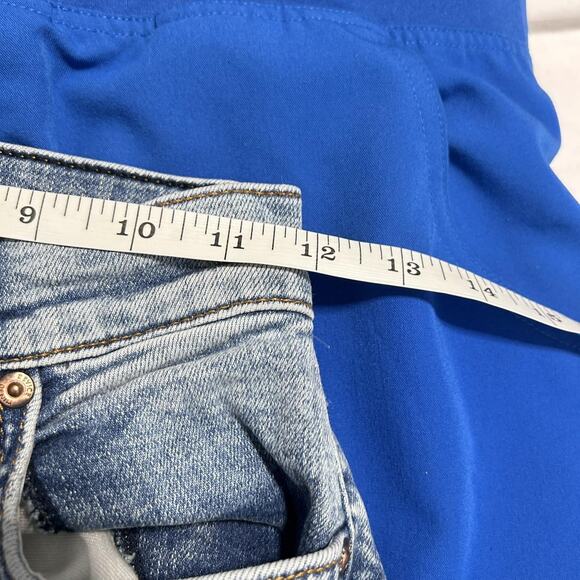 Revice Star Jeans Womens 26 Blue High Rise Skinny Patchwork Two Tone Made USA - Picture 4 of 10